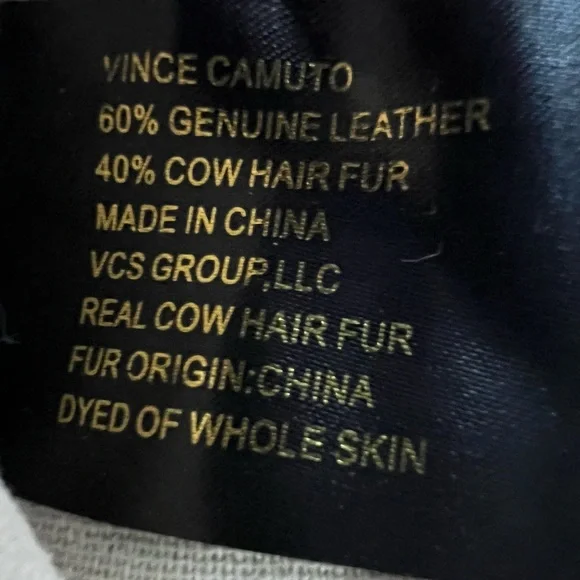 NWOT Vince Camuto Iggy Circle Handle Crossbody Natural Leopard - Picture 7 of 14